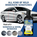 Car Scratch & Swirl Remover Liquid - Dual Pack (2x100ml) for Paint Restoration