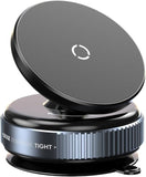 Magnetic Suction Phone Holder – 360° Rotating Mobile Stand for Car, Office & Home Use