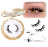 Magnetic Eyelashes for Women (Pair of 1) | Natural Look, Reusable & Easy to Apply