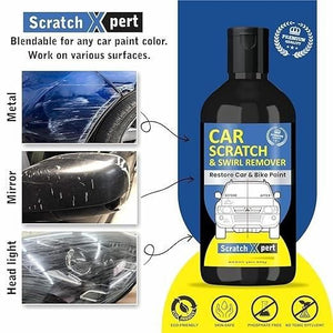 Car Scratch & Swirl Remover Liquid - Dual Pack (2x100ml) for Paint Restoration