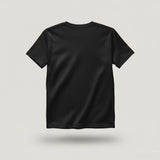 "Chai Because Adulting Is Hard" Black Tee | Witty Half-Sleeve Quote T-Shirt by TheUnboxify.com