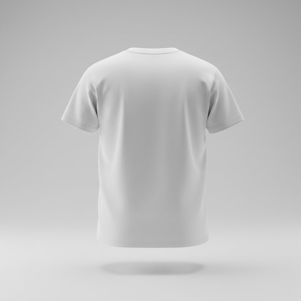 Your Only Limit Is Your Mind White T-Shirt | Motivational Half-Sleeve Quote Tee | TheUnboxify.com