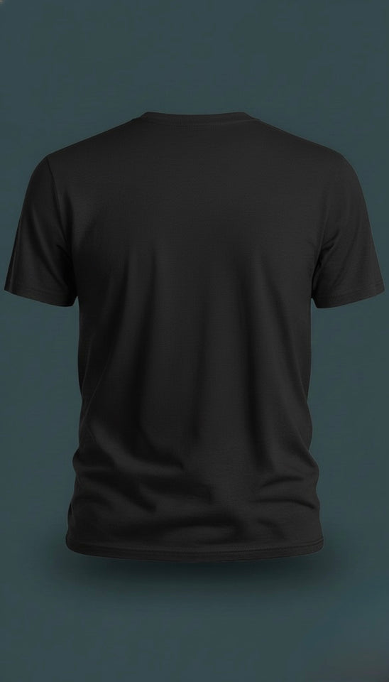 Living The Dream Black T-Shirt | Half-Sleeve Inspirational Quote Tee | TheUnboxify.com