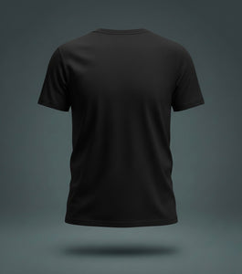 Wild Soul Will Never Die Black Quote T-Shirt | Half Sleeve Unique Design Tee | TheUnboxify.com