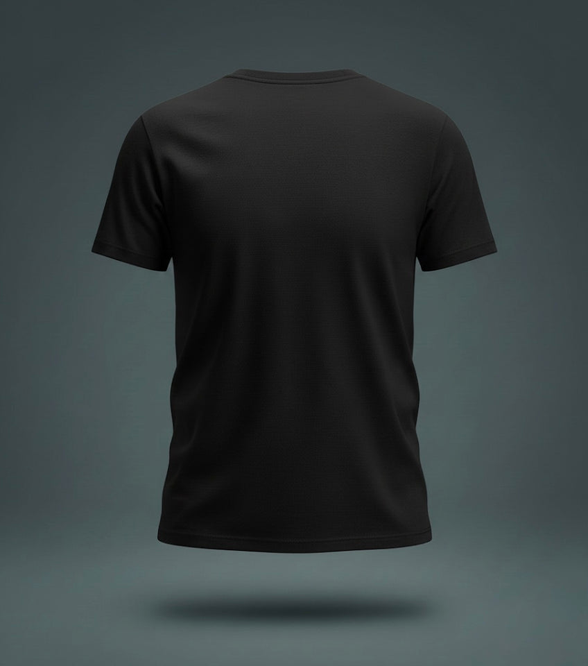 Wild Soul Will Never Die Black Quote T-Shirt | Half Sleeve Unique Design Tee | TheUnboxify.com