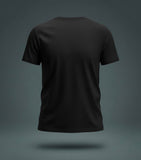 Wild Soul Will Never Die Black Quote T-Shirt | Half Sleeve Unique Design Tee | TheUnboxify.com